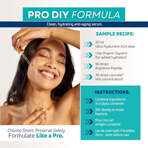 Leucidal Liquid Natural Preservative for DIY Skincare - 0.5 oz