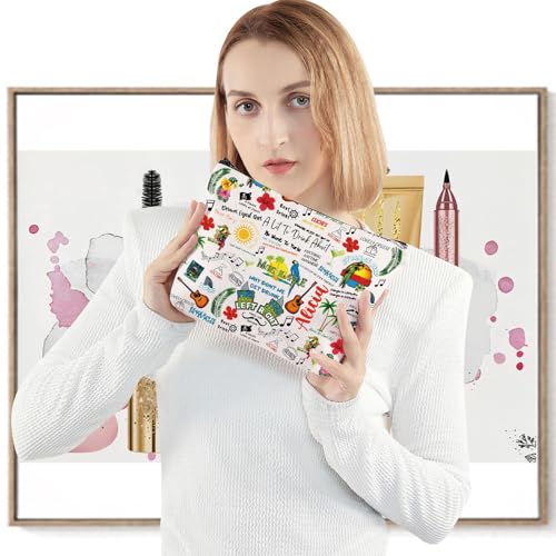 WZMPA Jimmy Fans Makeup Bag - A Lot To Drink About Zipper Pouch Gift