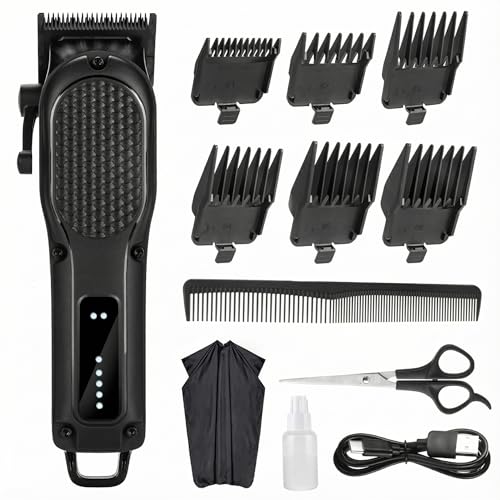 NUTCORE Classic-A Men's Cordless Hair Clippers & Beard Trimmer - Professional Grooming Tool