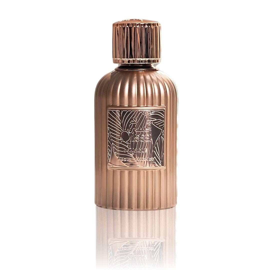 Qissa Delicious Perfume EDP 3.4 Fl Oz - Tempting Gourmand & Musk Fragrance for Women | Irresistible Vanilla, Sugar & Orange Notes