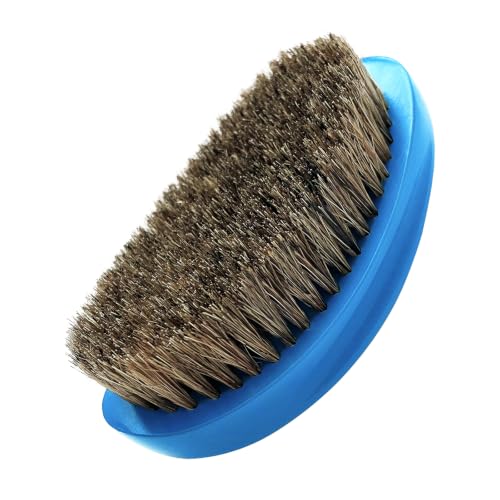 LexRory Soft Wave Brush for Men - Curved Boar Bristle Hair Brush