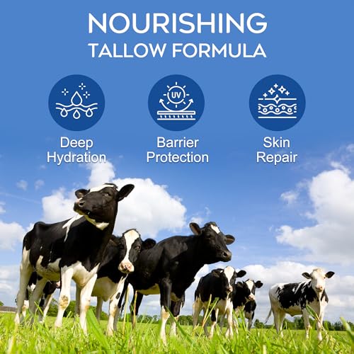 Beef Tallow Sunscreen SPF 50 - Hypoallergenic Face Sunscreen 2 OZ