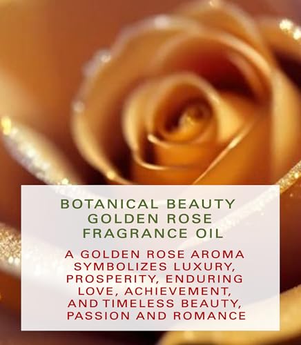 Botanical Beauty Golden Rose Fragrance Oil Roll-On 0.33 fl oz / 10 ml