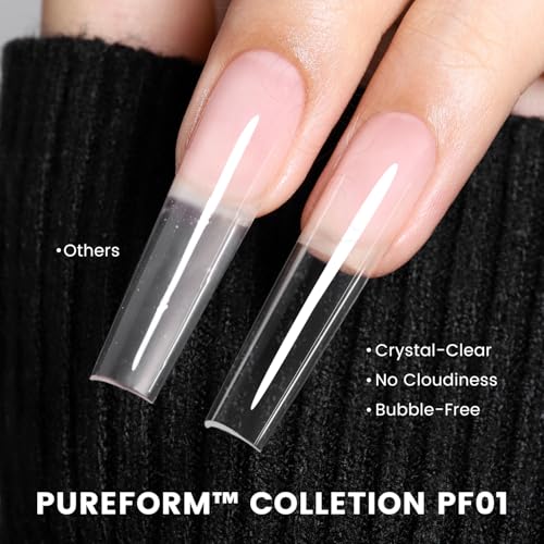 YOKEFELLOW Clear Poly Nail Gel 50g PF01-Crystal Clear Ultra Transparent Extension Gel