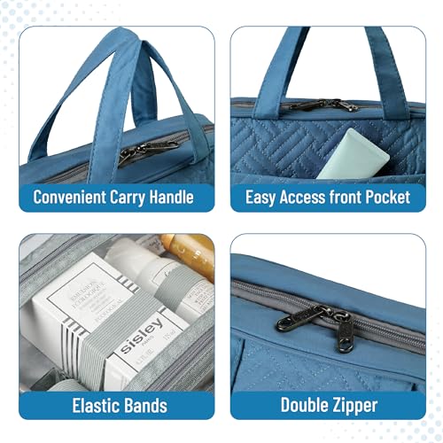 Ms. Pen Water-Resistant Travel Toiletry Bag Organizer with Hook