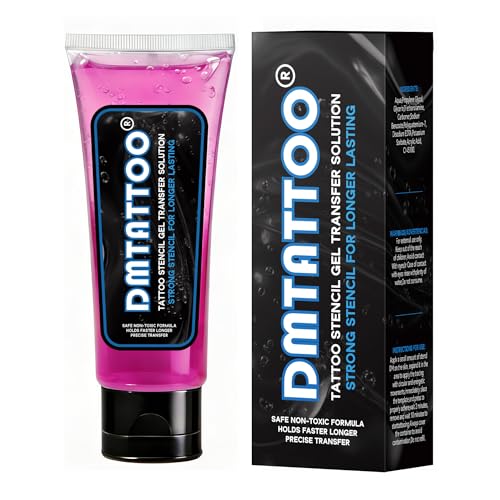 Peach Flavor Tattoo Stencil Gel 4oz - Quick-Drying Transfer Gel
