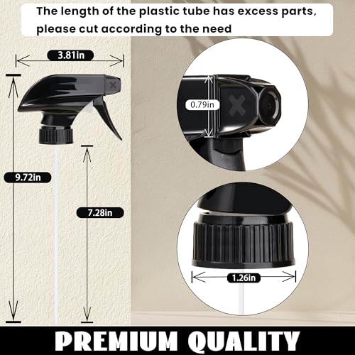 4 Pack Adjustable Spray Nozzles for 8oz/16oz Bottles
