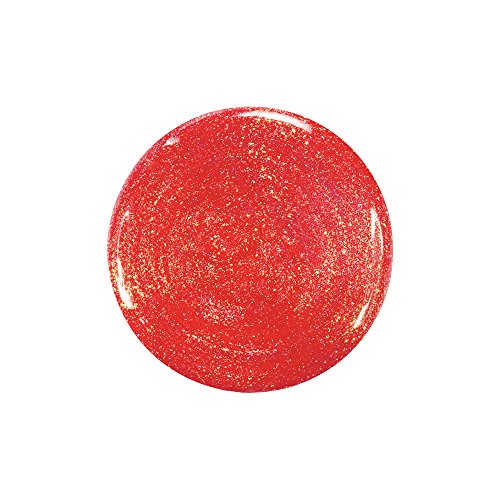 ZOYA Rica Nail Polish 0.5 fl oz - Long-Wearing, Chip-Resistant, Formaldehyde-Free, Coral Pink with Gold Sparkle