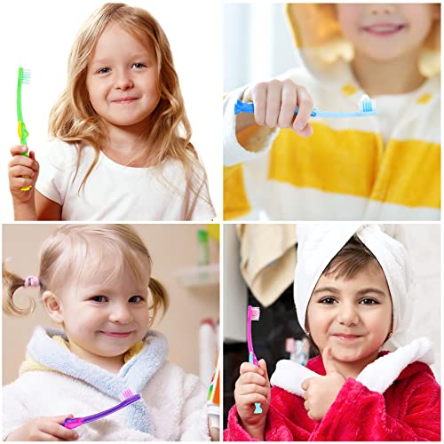 Gerrii Kids Kangaroo Toothbrushes with Suction Base - 50 Pack Bulk