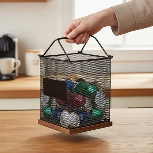 Duimbok Metal K Cup Holder - Space-Saving Coffee Pod Organizer
