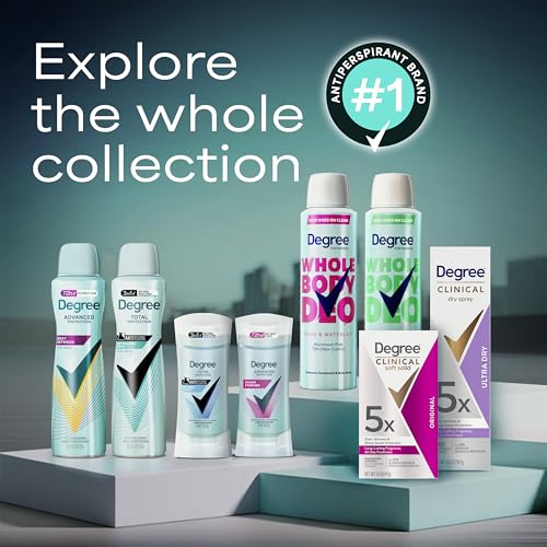 Degree Women’s Whole Body Deodorant Spray - Cucumber & Melon, 72H Odor Protection