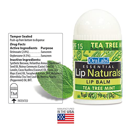 Lip Naturals Mini Lip Balms with SPF 15 - 12 Count Assorted Flavors