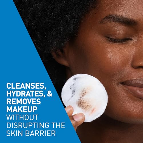 CeraVe Hydrating Micellar Water, Facial Cleanser & Makeup Remover with Hyaluronic Acid & Ceramides, 24h Hydration, Barrier Strengthening, Alcohol-Free, Fragrance-Free, Safe for Sensitive Skin, 13oz