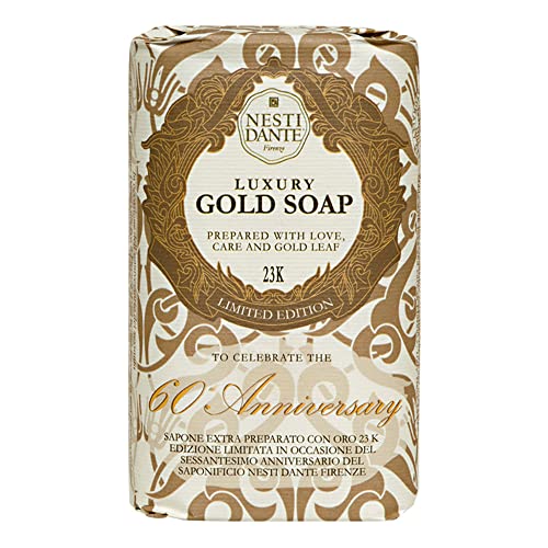 Nesti Dante 60th Anniversary Gold Leaf Luxury Bar Soap - 8.8oz