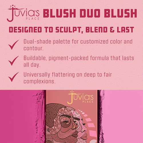 Juvia's Place Duo Blush Volume 4 - Highly Pigmented Matte Powder Blush
