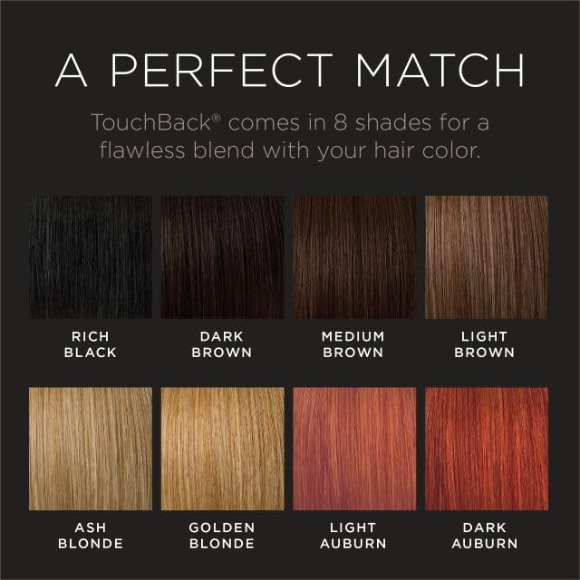Root Touch Up Marker - Gray Hair Concealer with Real Hair Color - Light Brown