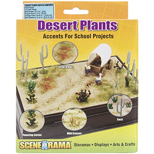 Desert Plants Diorama Kit by Woodland Scenics - Arts & Crafts