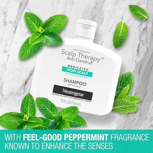 Neutrogena Scalp Therapy Anti-Dandruff Shampoo, 12 fl oz