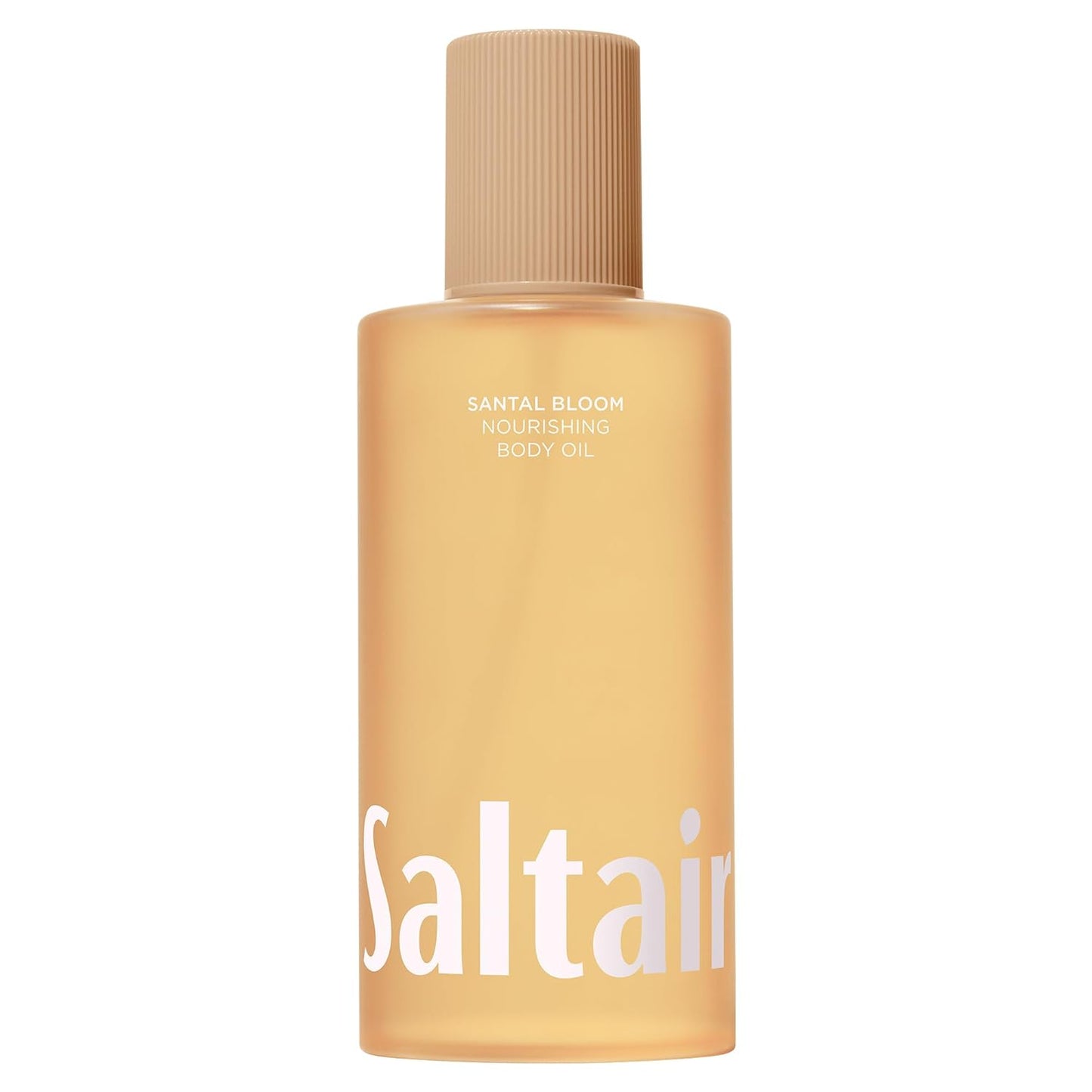 Santal Bloom Body Oil - Luxurious Botanical Moisturizer for Hydrating Dry Skin | Non-Greasy, 4oz Pump Bottle
