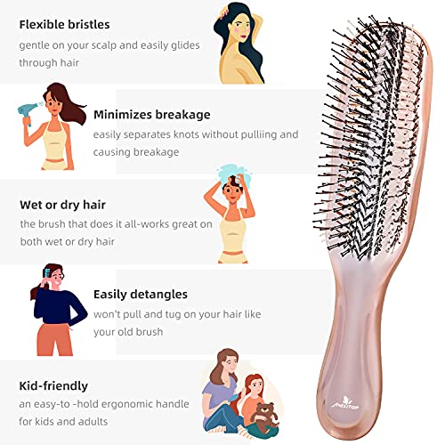 MEXITOP Scalp Massager and Shampoo Brush for Deep Scalp Exfoliation