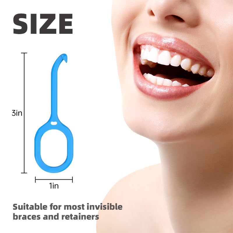 EAEDMY 24PCS Clear Aligner Removal Tool for Retainers Dentures Orthodontic Accessories