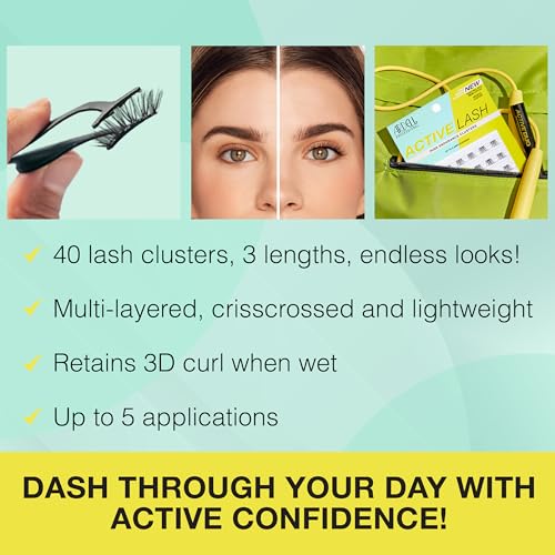 Ardell Active Lash Clusters - Waterproof DIY Eyelash Extensions