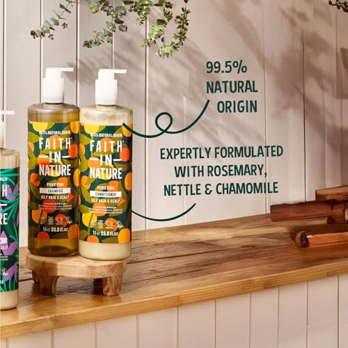 Faith In Nature Natural Shampoo & Conditioner Set - Grapefruit & Orange