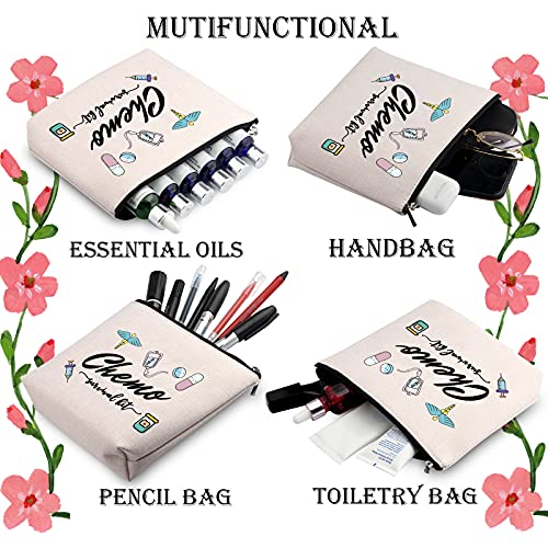 WCGXKO Chemo Care Package Survival Kit for Women - Chemotherapy Treatment Zipper Pouch Bag
