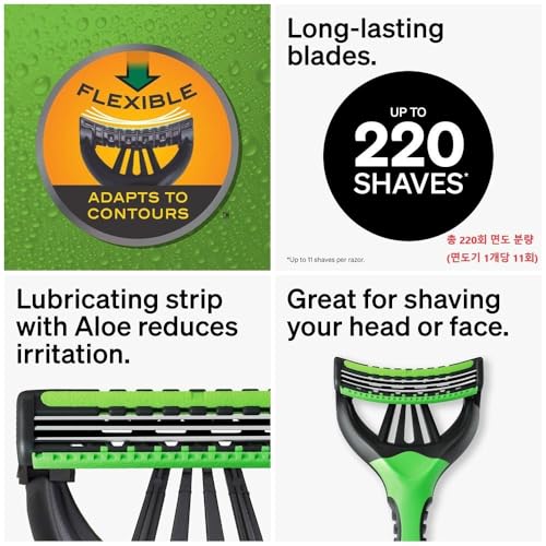 Schick Xtreme 3 Sensitive Disposable Razors for Men - 2 Pack