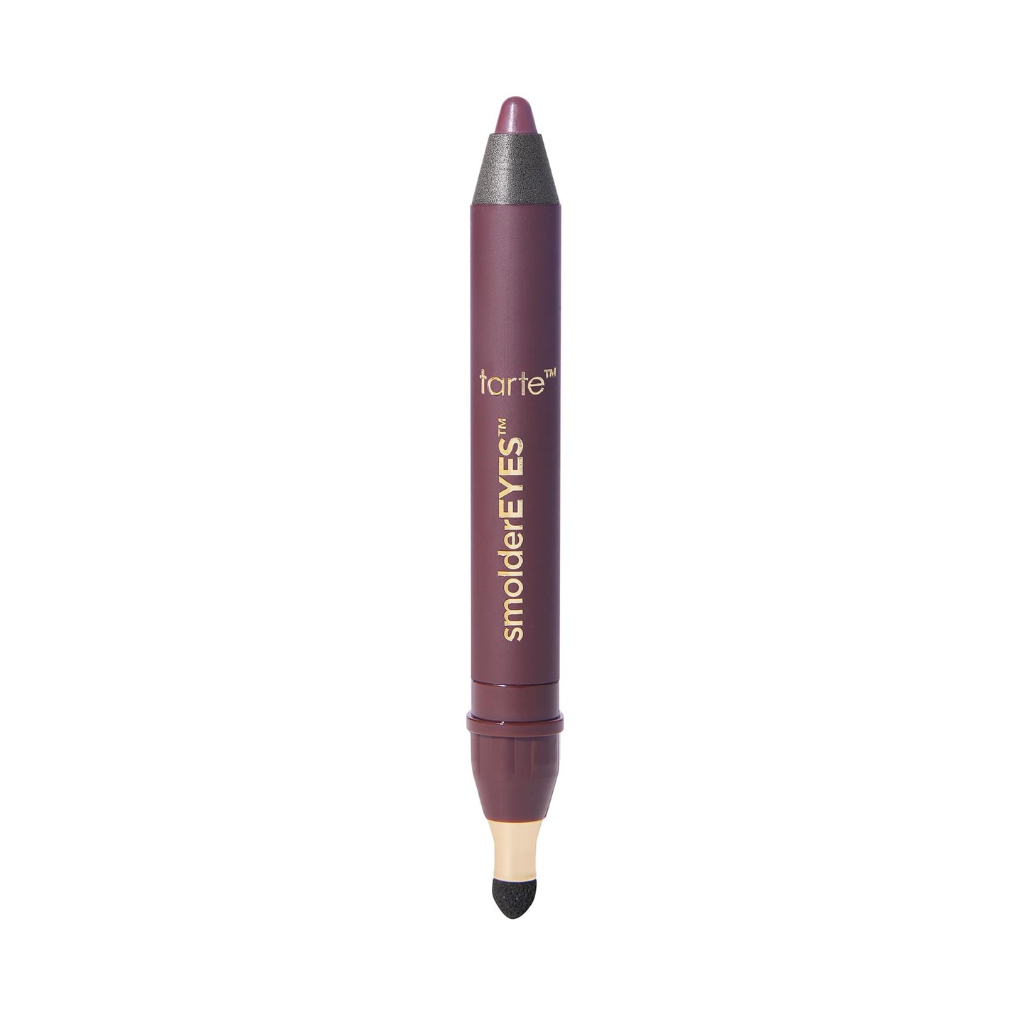 tarte smolderEYES shadow liner – Multi-Use Waterproof Makeup Doubles as Eyeliner & Cream Eyeshadow with Smudger Applicator, Blendable Lazy Girl Hack, Vegan & Cruelty-Free, full size, smolder