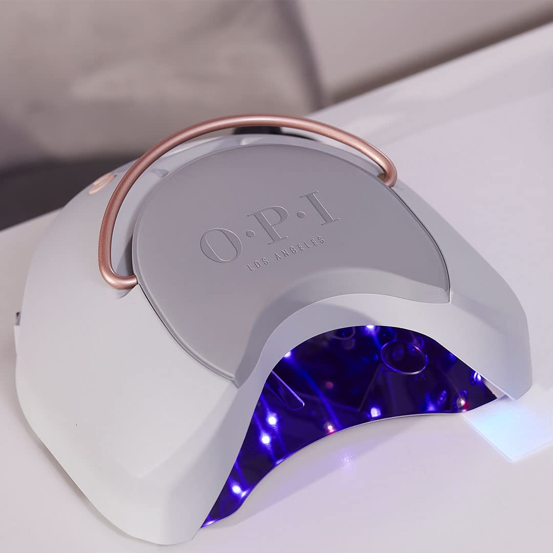 OPI Gel Nail Lamp 3.0 - Premium LED Curing Light for Gel Nails | Drop Resistant with Hand Plate & Adaptor Cord