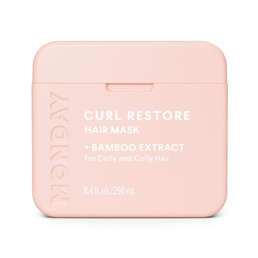 CURL RESTORE Hair Mask - Bamboo Extract, Coconut Oil & Shea Butter for All Curl Types | 250 mL