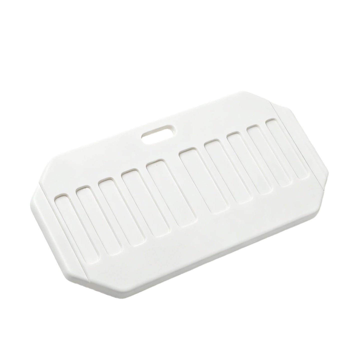 BOMOQING Original Nail Form Tray & Compartments Organizer - 10 Slot Acrylic Nail Form Display with Brush Holder for Salon & Home DIY Manicure