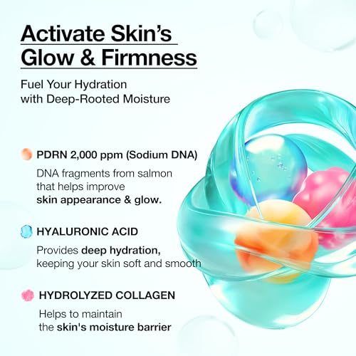 ANUA PDRN Collagen Glow Facial Serum Spray 3.38 fl oz - Hydrating Anti-Aging Toner with Hyaluronic Acid & Collagen