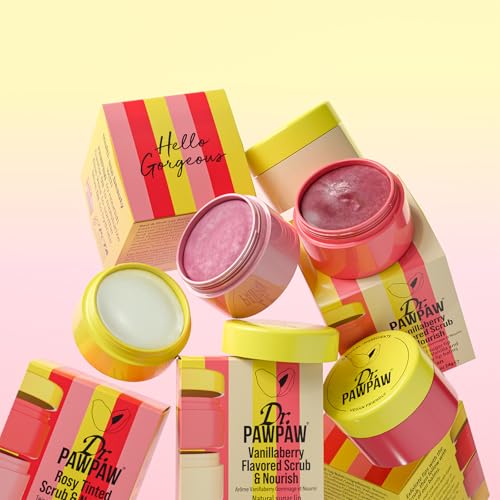 Dr. PawPaw Vanillaberry Lip Scrub & Balm Duo - 0.84 Fl Oz
