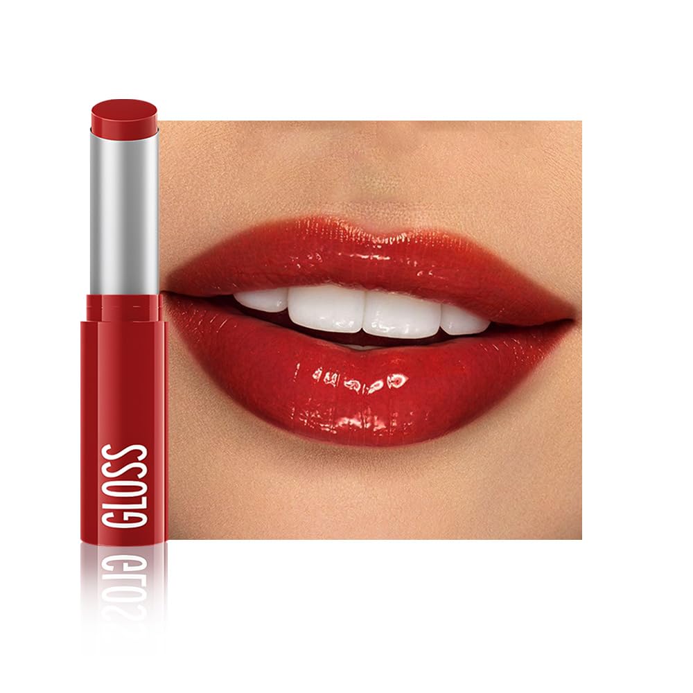 Moisturizing Butter Lipstick for Women - Nourishing Vegan Lip Balm | 2-Pack Rose & Brown Black