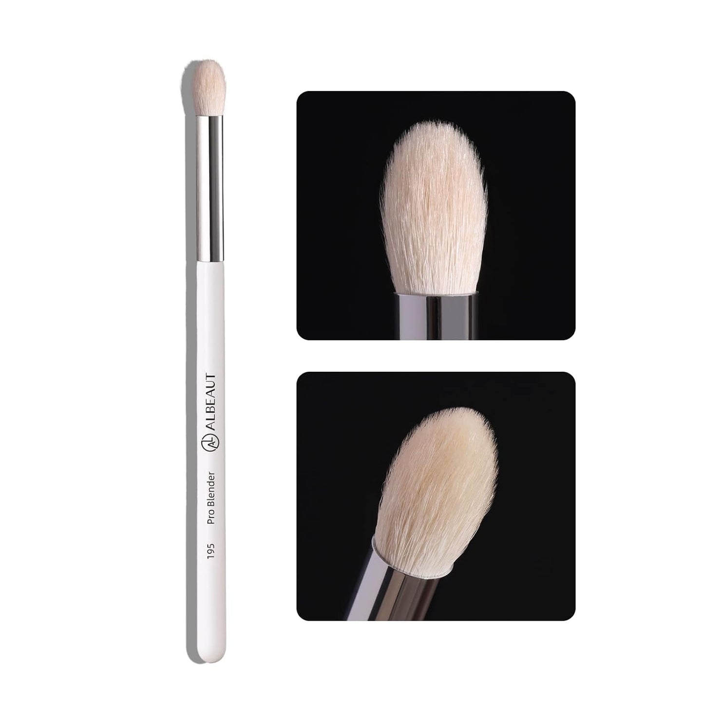 Eye Shadow Brush - Dense & Soft Applicator for Smokey Eyes | Classic Shader (196)
