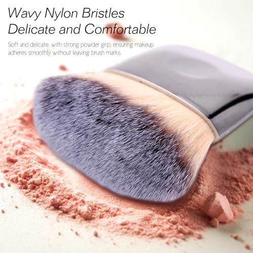 Jaasuee Mini Makeup Brush Set - Soft Blush & Powder Brushes