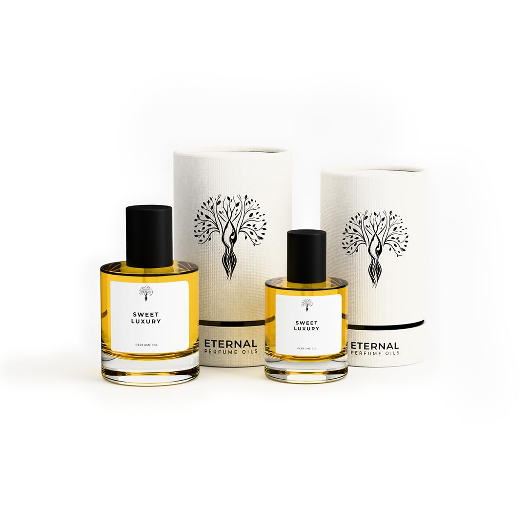 Eternal perfume oils Sweet Luxury perfumes for women Alcohol Free womens perfume Long Lasting perfume 1.69 FL Oz Designer Perfume for Men with 1 FL Oz (Pack of 2)