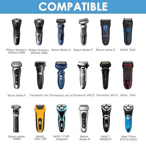 Linkidea Aluminum Wall Mount Electric Razor Holder for Philips Norelco & Shavers