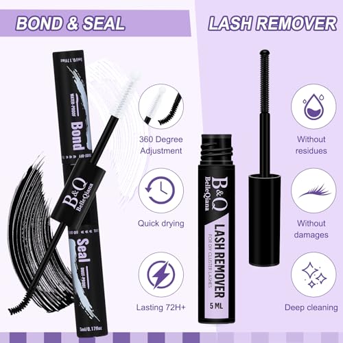 SalonSpike Lash Clusters Kit - Bold Wet-Look Eyelash Extensions