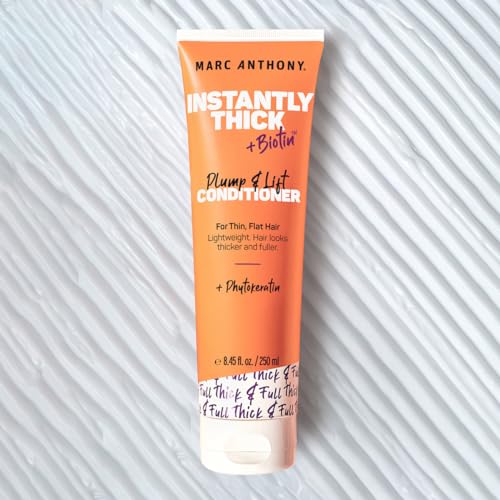 Marc Anthony Instantly Thick Biotin Conditioner - Volumizing & Moisturizing for Fine Hair, 8.45 oz