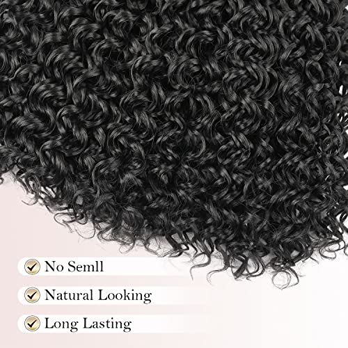 ULocsBay 14 Inch GoGo Curl Crochet Hair Extensions - 8 Packs Synthetic