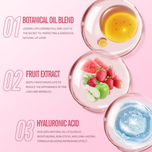 FYEBOO Fruit Lip Mask Set - 9 Flavors, Moisturizing Overnight Treatment