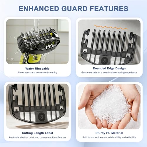 Norelco Trimmer Guide Comb Set - 12 Lengths with Storage Bag