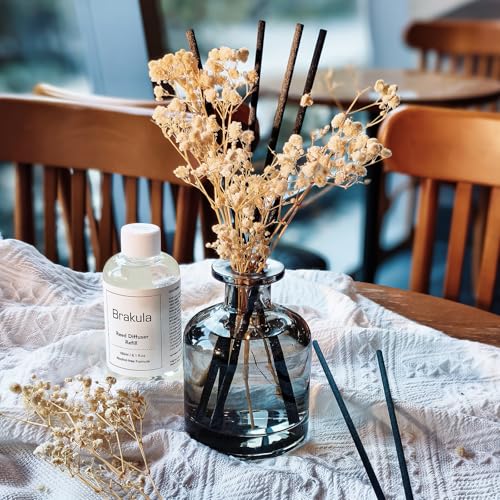 Brakula White Jasmine Reed Diffuser Set with 8 Sticks - 180ml