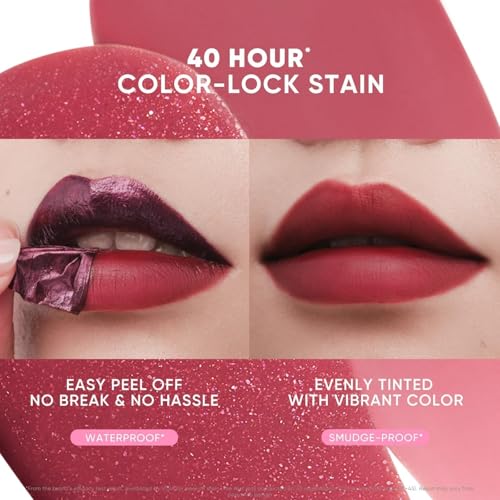 JUDYDOLL Lip Stain Peel Off, Liner Stain, Matte Long Lasting