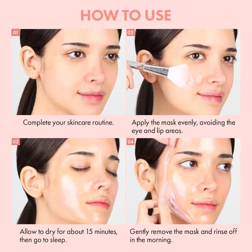 TOSOWOONG Collagen Overnight Wrapping Mask for Skin Firming & Hydration