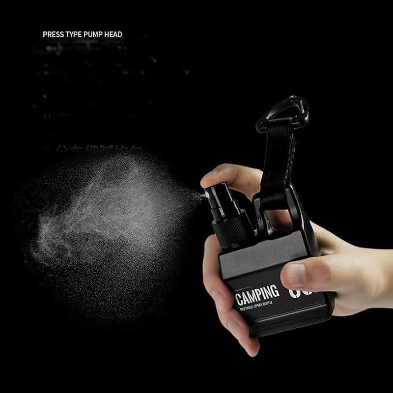 ARFUKA 80ml Fine Mist Spray Bottle - Refillable Travel Bottle (Pack of 2)