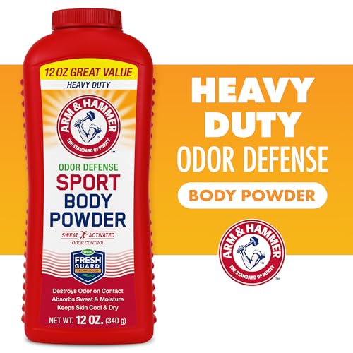 Arm & Hammer Sport Body Powder, 12 Ounce - Talc & Aluminum Free